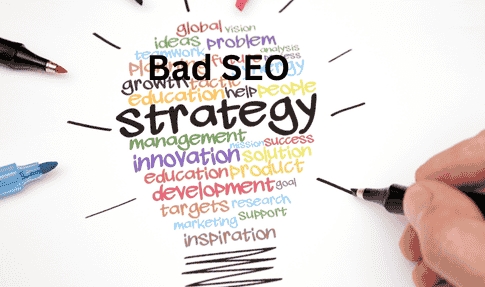 Bad SEO strategy