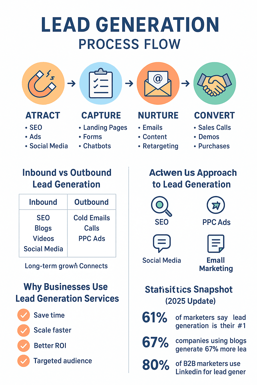 lead generatin process for sales and leads