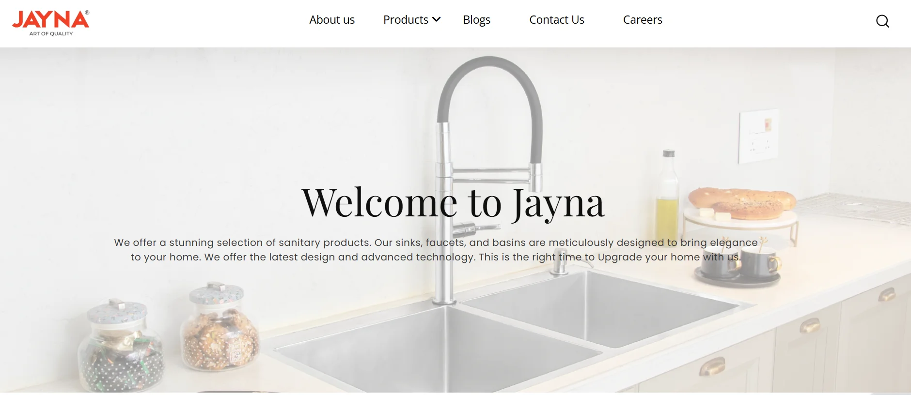 Jayna sinks website